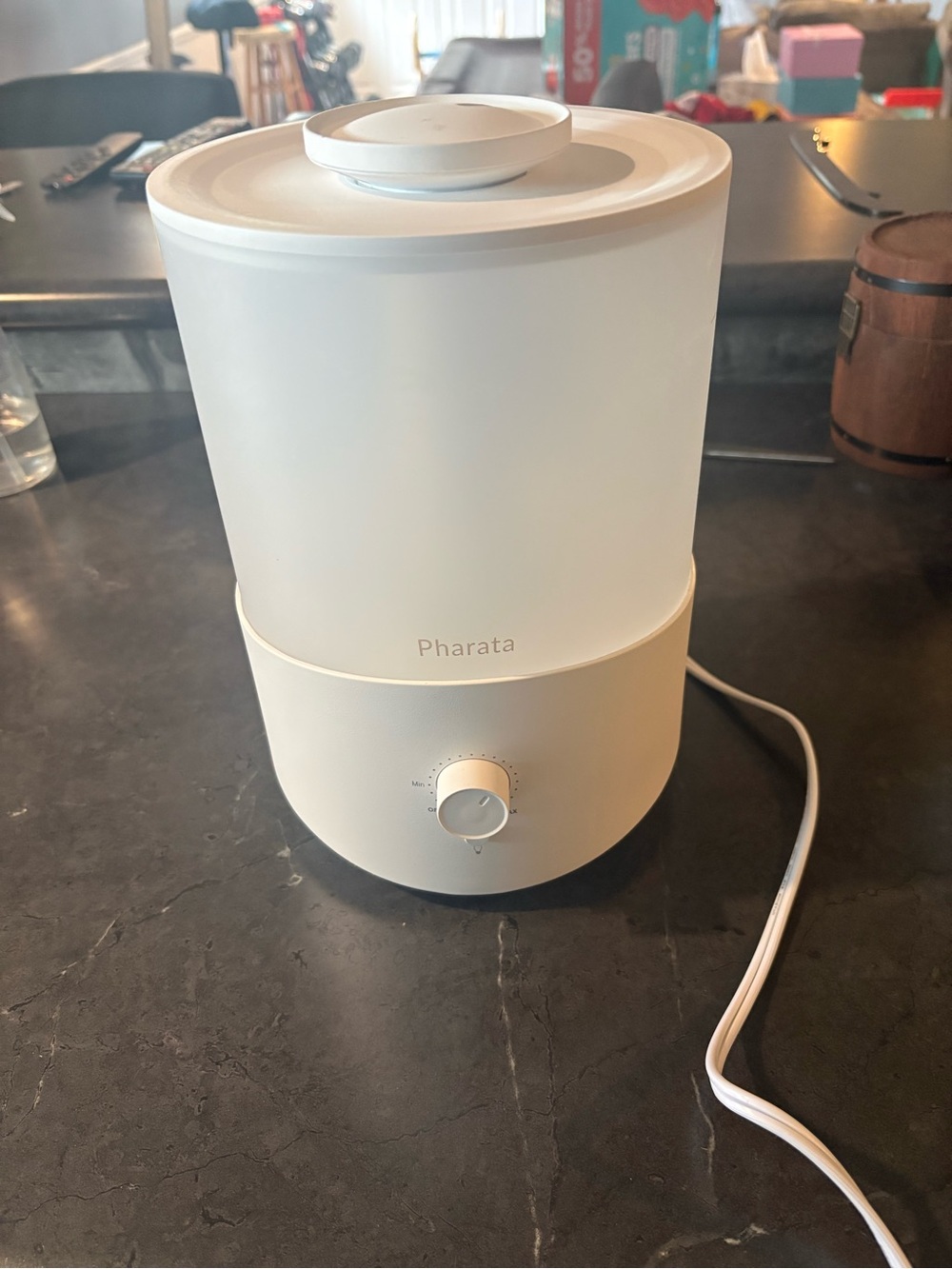White Portable Humidifier 2.5L Humidifier